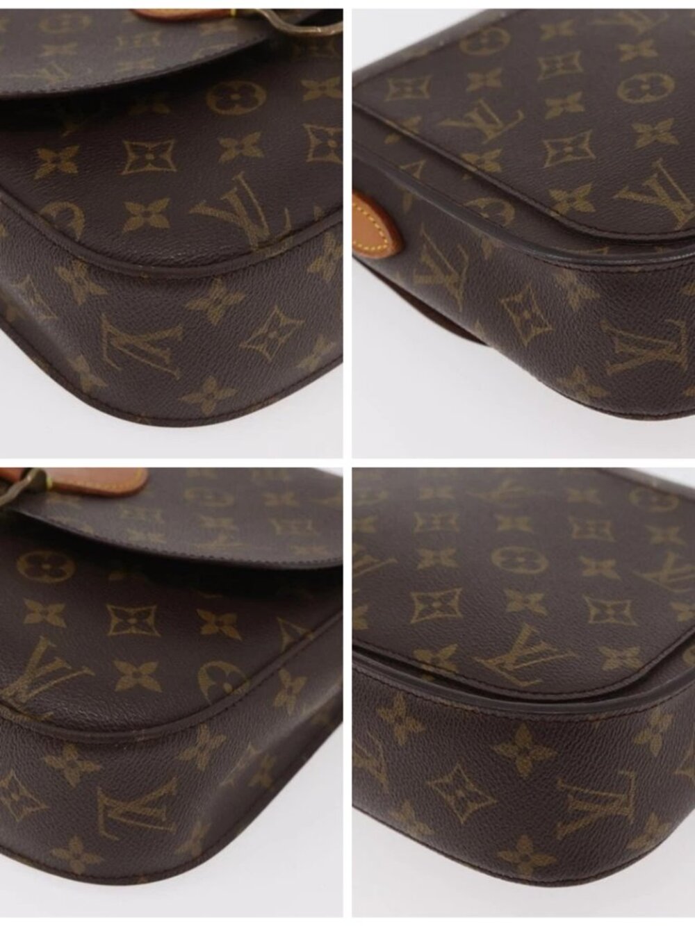 LOUIS VUITTON Monogram Saint Cloud GM Shoulder Bag M51242 LV Auth 176282 - Picture 16 of 16